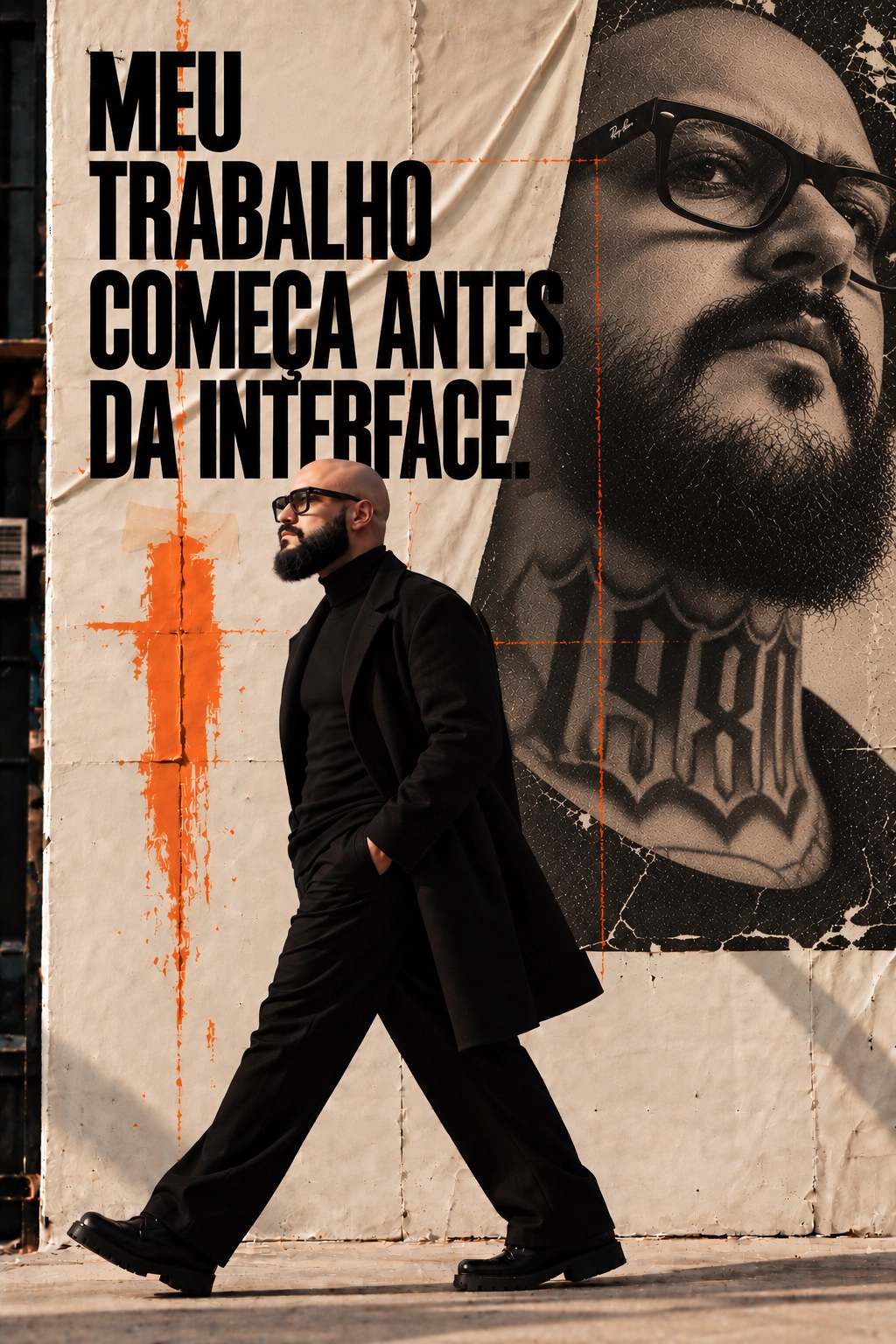 Retrato de Lucas Coelho, designer digital